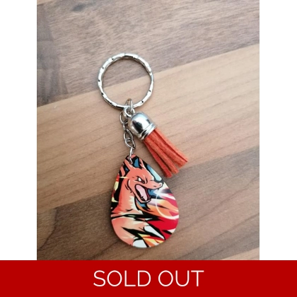 Pokémon Sublimated Keyring